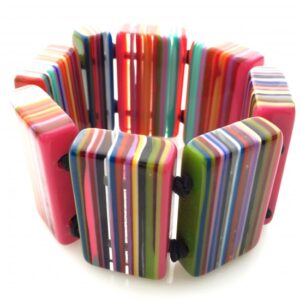 B0376 - POP ART 8.5, RECTANGLES ELASTICATED