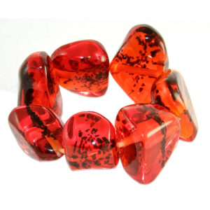 B1350 - RESIN BRACELET LARGE ELASTICATED STONES "CUSCO"