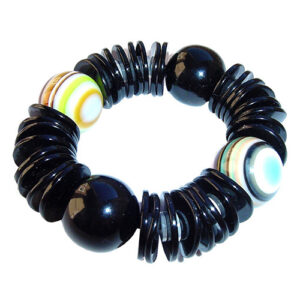 B1883 - RESIN BRACELET MIX BALLS & LIQUORICE