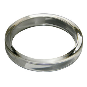 B1944 - RESIN BRACELET ROUND BANGLE "ICE"