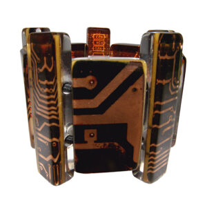 B3237 - RESIN BRACELET FLASH "FLASH", MIX RECTANGLES