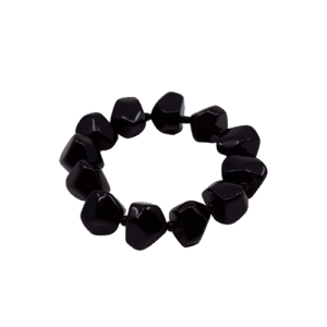 B0930 - RESIN BRACELET STONES ON ELASTIC "CAMILLE"