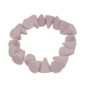 B0935 - RESIN BRACELET SMALL CONES ON ELASTIC "CORINA"