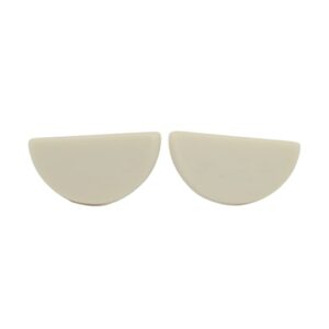 E0100 - RESIN EARRING SMALL HALF MOON "LUNA"