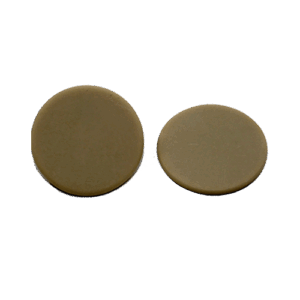 E0030 - RESIN EARRINGS DISK ON PIN "LENA"