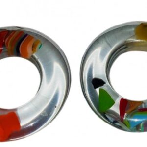 E0060 - HOLLOW CIRCLE ON PIN " DONUT"