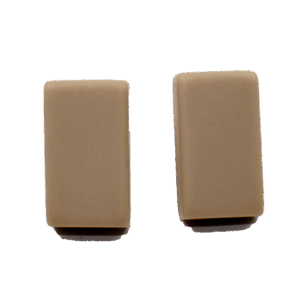 E0950 - RESIN EARRINGS SMALL RECTANGLE ON HOOK "ROMEO"