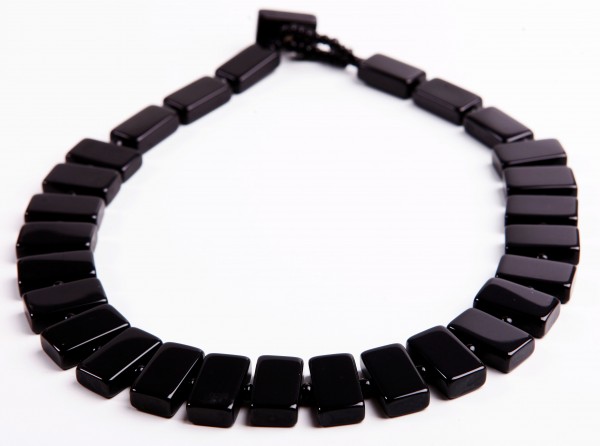 N0034-10- - N0034 - LINKED RECTANGLE BEADS "ROMEO''