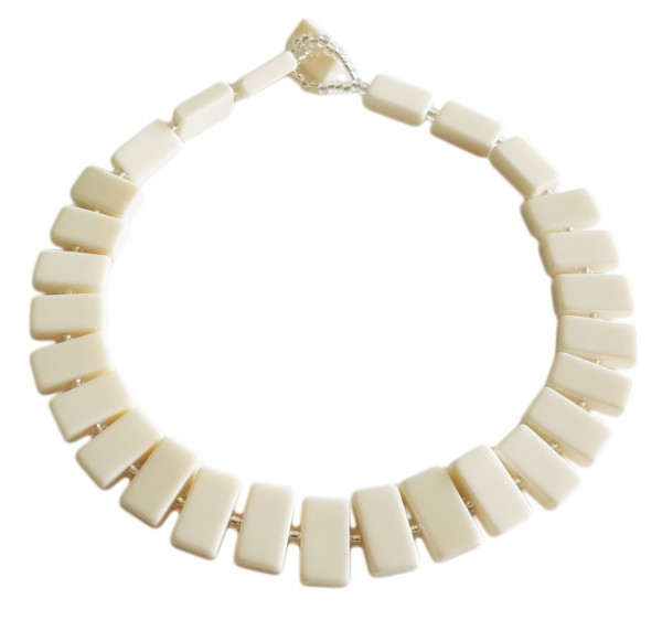 N0034-14- - N0034 - LINKED RECTANGLE BEADS "ROMEO''