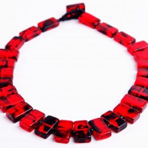 N0034 - LINKED RECTANGLE BEADS "ROMEO''