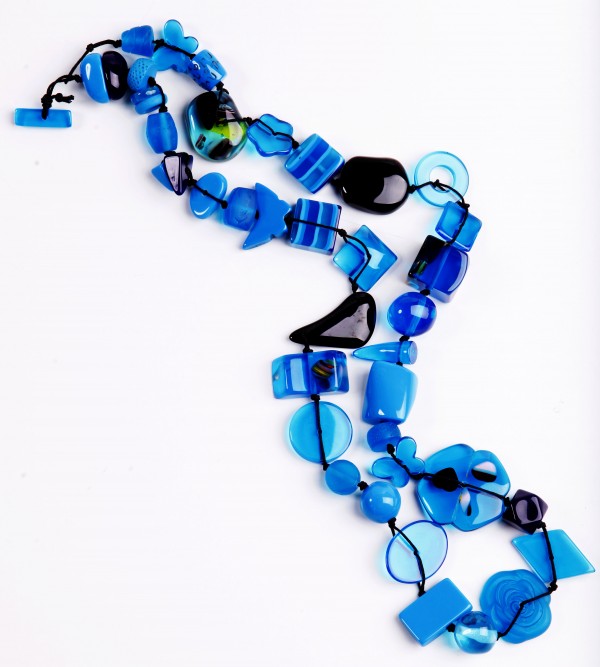 N0038-02 - N0038 - LONG MULTI BEAD "INDIANA" 110CM
