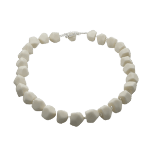 N0070 - RESIN NECKLACE SMALL STONES "CAMILLE" 55CM