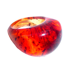 R0133 - RESIN RING FAT OVAL "CACHE"